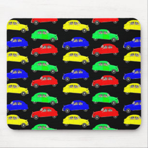 Citroen 2 CV gepolstertes Muster Mousepad