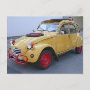 Citroën 2 CV Postkarte
