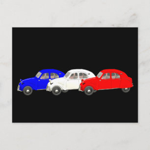 Citroën 2 CV Postkarte