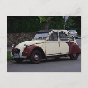 Citroën 2 CV Postkarte
