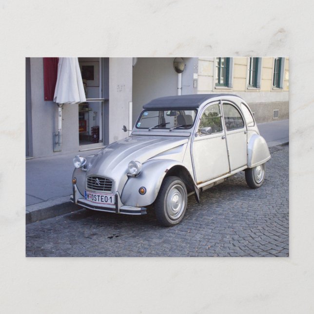 Citroën 2 CV Postkarte (Vorderseite)