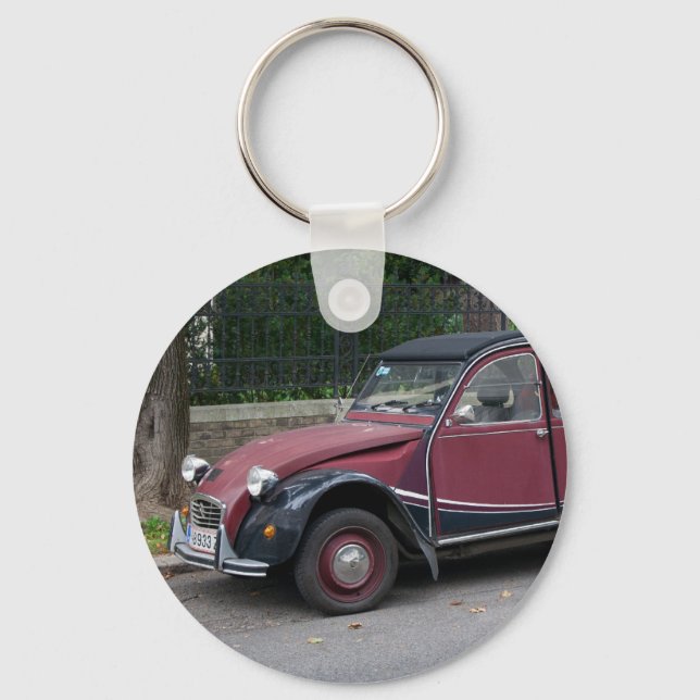 Citroen 2 CV Schlüsselanhänger (Vorderseite)