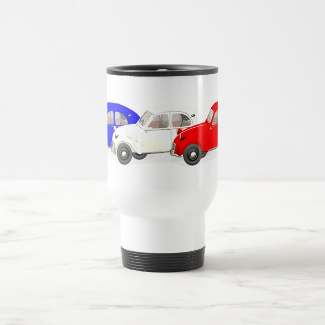 Citroën 2 Lebenslauf Reisebecher (Mittel)