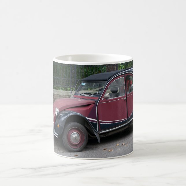 Citroën 2 Lebenslauf Tasse (Mittel)