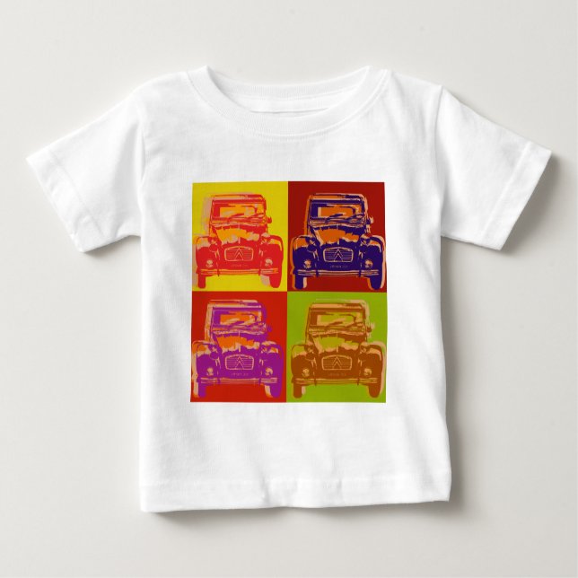 Citroen 2CV 1 Baby T-shirt (Vorderseite)