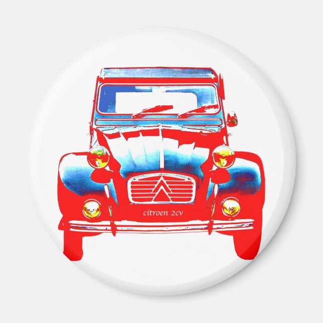 Citroen 2CV 2 Magnet (Vorne)