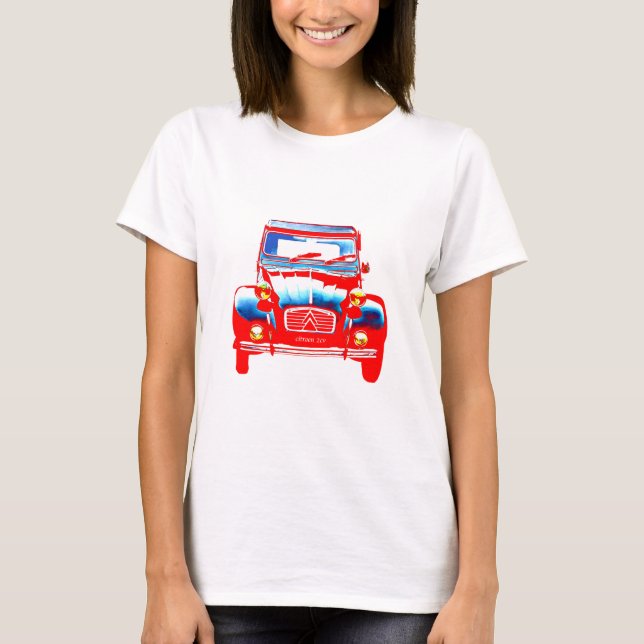 Citroen 2CV 2 T-Shirt (Vorderseite)
