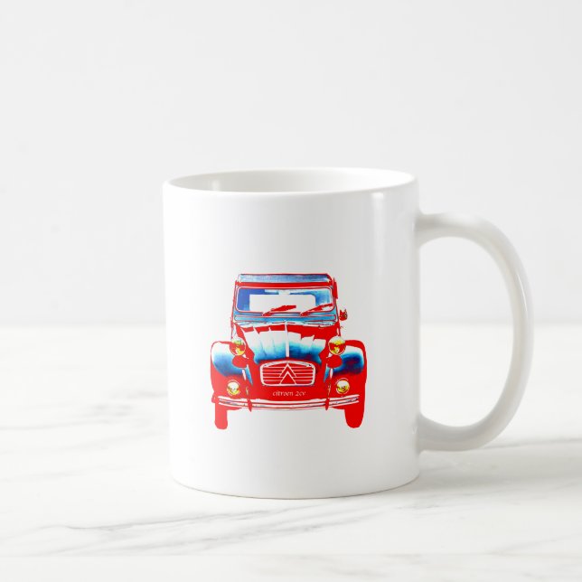 Citroen 2CV 2 Tasse (Rechts)
