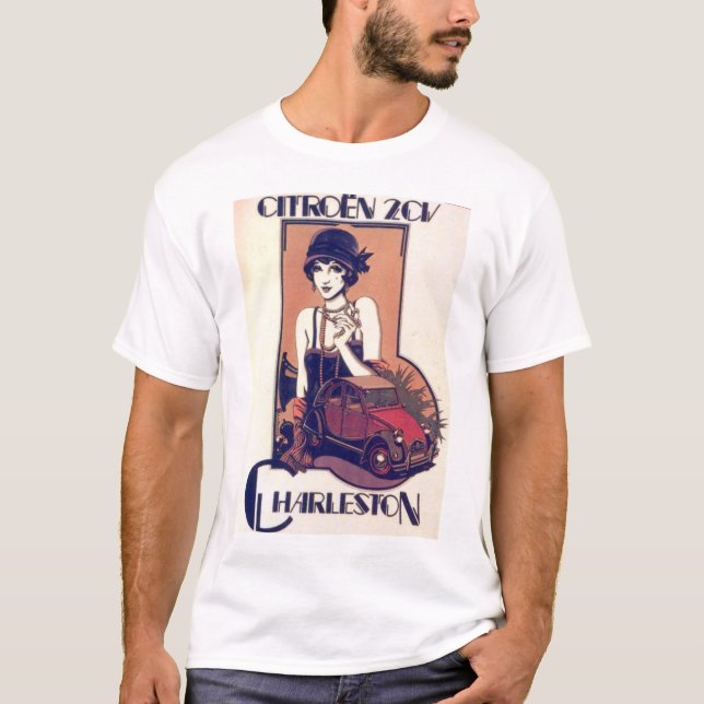 Citroen 2CV Charleston T-Shirt (Vorderseite)