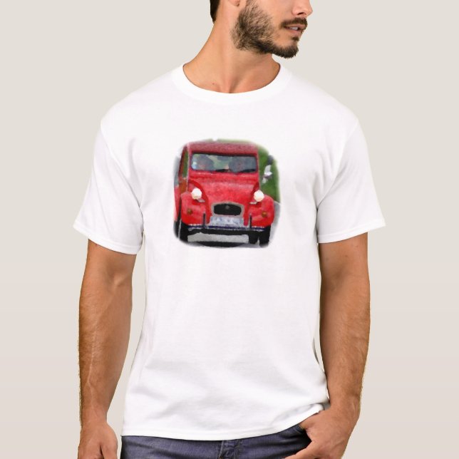Citroen 2CV Ente T-Shirt (Vorderseite)