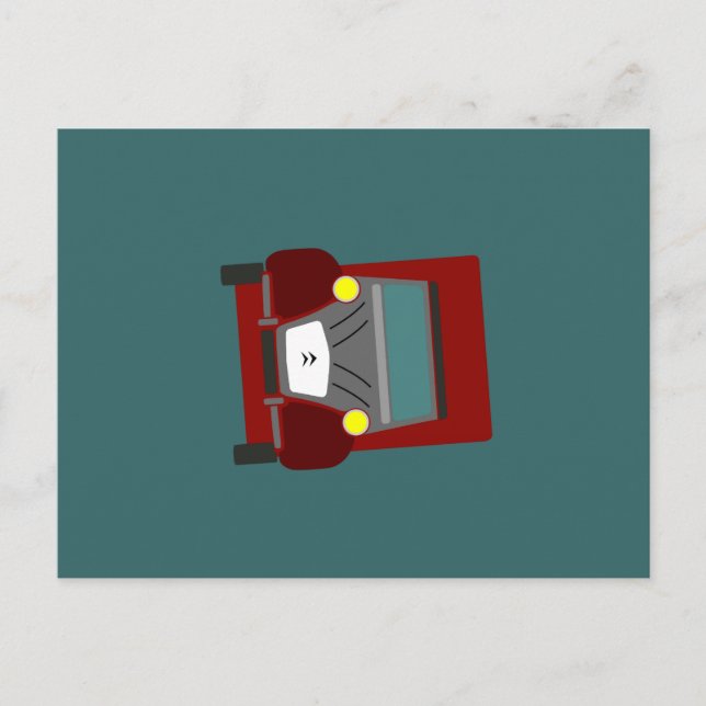 Citroen 2CV Postkarte (Vorderseite)