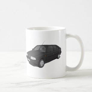 Citroën BX schwarze/graue Tasse