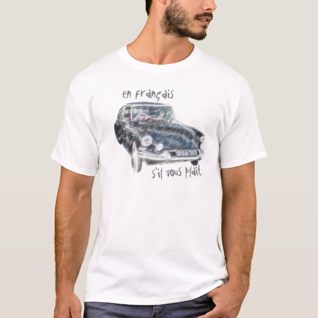 Citroen DS - Classic T-Shirt (Vorderseite)
