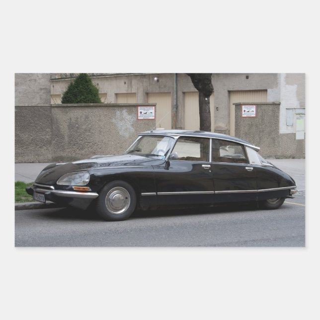 Citroën DS Rechteckiger Aufkleber (Vorderseite)