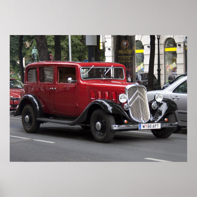 Citroen Rosalie Poster (Vorne)