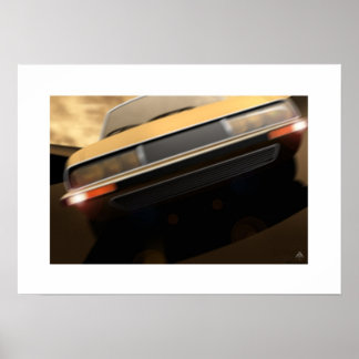 Citroen SM-Plakat Poster