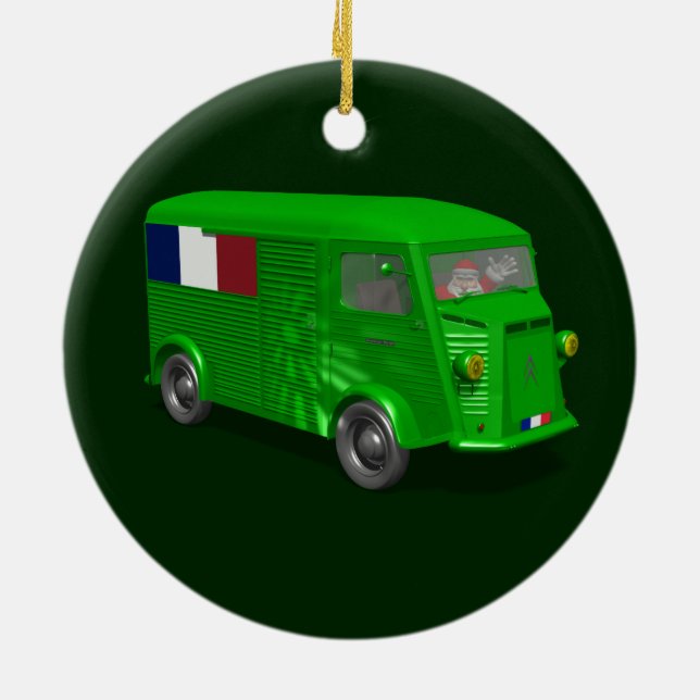 Citroen Typ H Van Tube Keramikornament (Hinten)