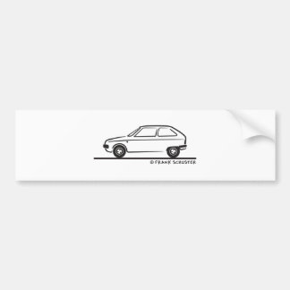 Citroën Visa Citroen Visa Autoaufkleber