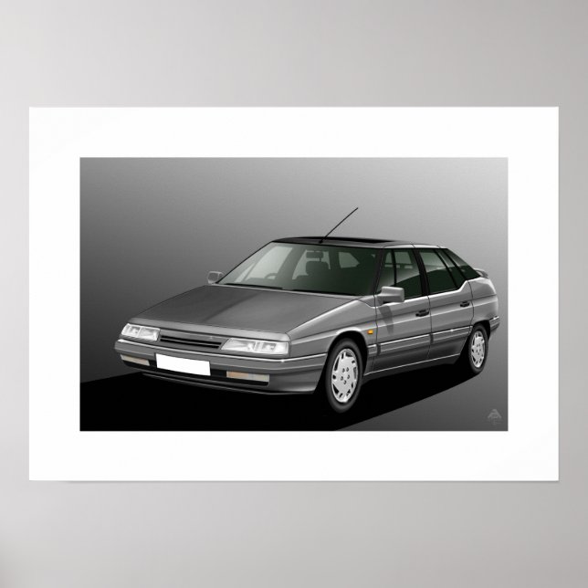 Citroen XM V6 24V Poster (Vorne)