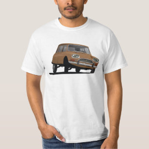 CitroënAmi 8, Illustration, braun rechts T-Shirt