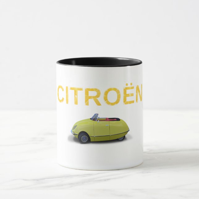 Citron-DS Cabrio Yellow Tasse (Zentrum)