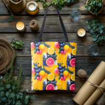 Citrus-Beeren-Wohlfühl-Tasche
