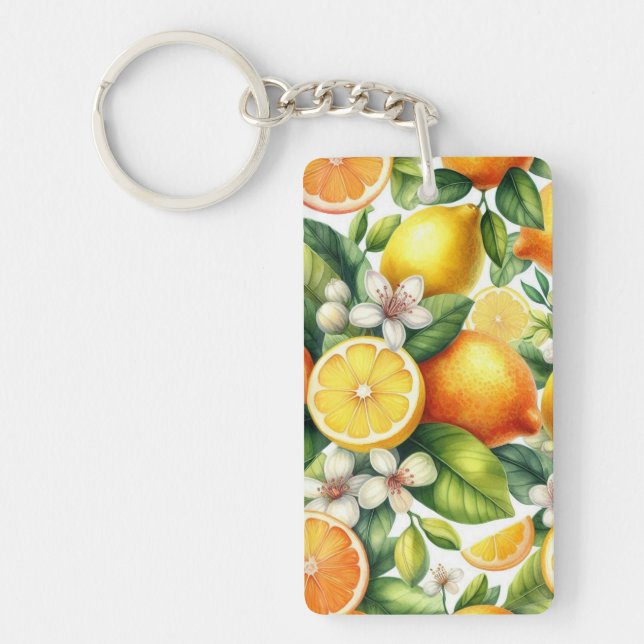 Citrus Bloom Schlüsselanhänger (Vorderseite)