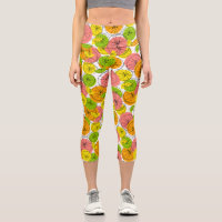 Citrus Capri Leggings