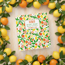 Citrus Celebration Brautparty CUSTOM Rezept 2,5 Cm Ordner