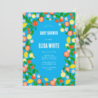 Citrus Celebration CUSTOM Bold Summer BABY SHOWER