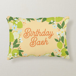 Citrus Celebration Decorative Throw Kissen