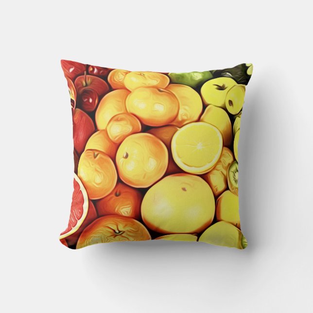 Citrus Decorative Throw Kissen (Vorderseite)