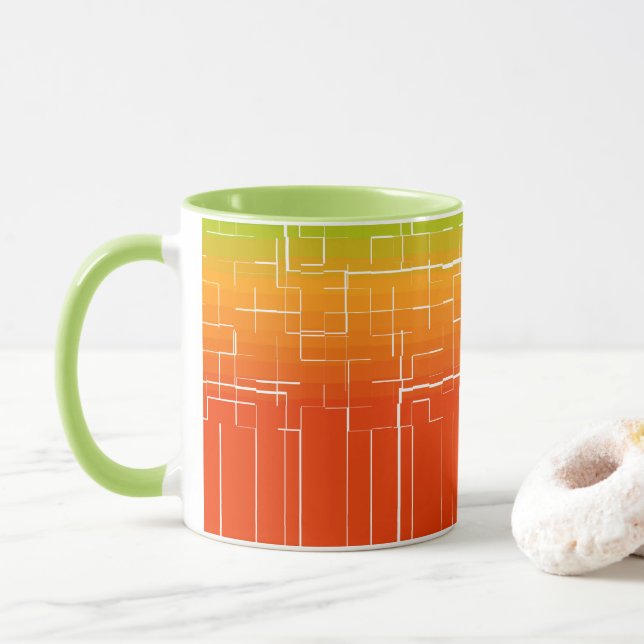 Citrus Delight Tasse (Mit Donut)