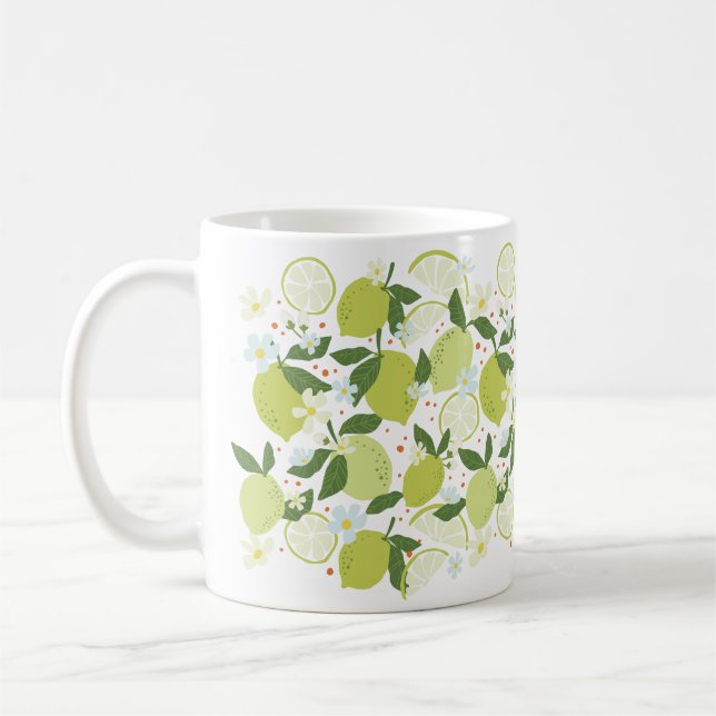 Citrus Design Keramik Tasse (Links)
