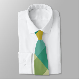 Citrus Drehung Kariert Necktie Krawatte