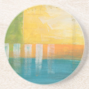 Citrus Fields I Getränkeuntersetzer