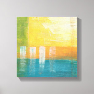 Citrus Fields I Leinwanddruck