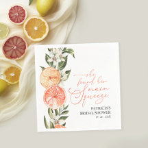 Citrus Floral Summer Brautparty