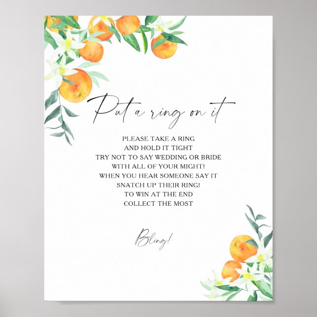 Citrus - Frühling klingeln auf das Spiel Poster (Vorne)