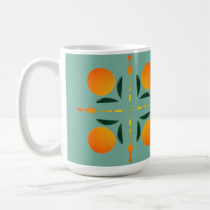 Citrus Fruit Grafik Kaffeetasse