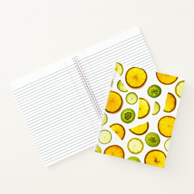 Citrus Fruit-Notebook Notizbuch (Innenseite)