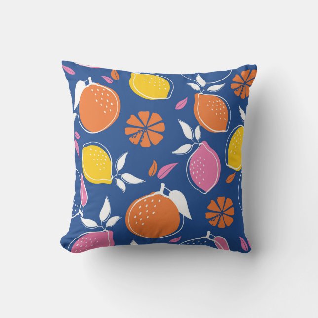 Citrus Garten Delight Kissen (Vorderseite)