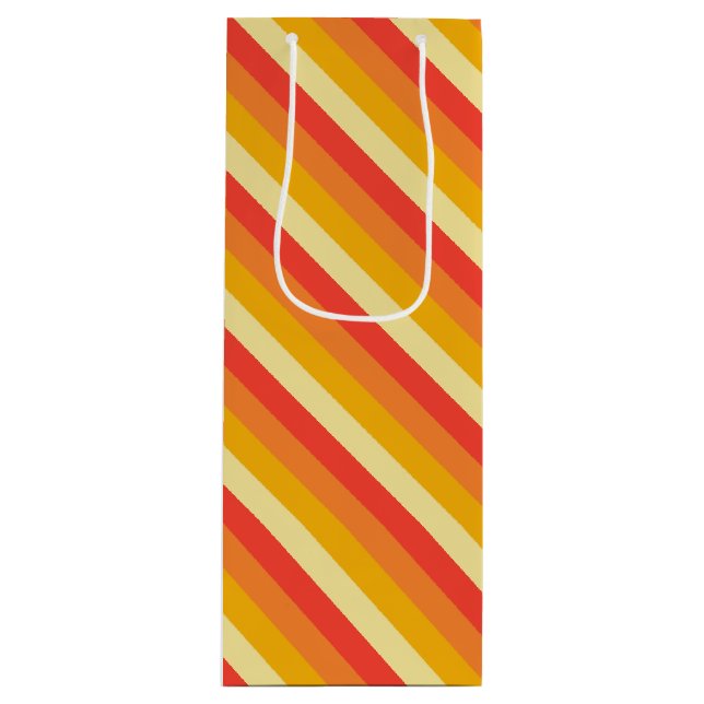 Citrus Geschenktüte Für Weinflaschen (Vorderseite)