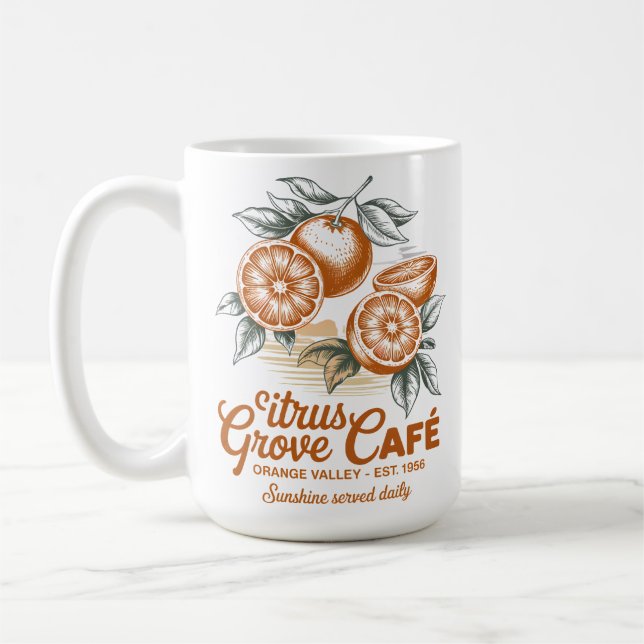 Citrus Grove Café Kaffeetasse (Links)