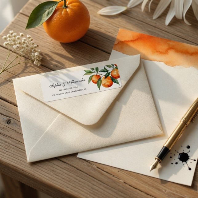Citrus Hochzeit | Mediterrane Orange (Von Creator hochgeladen)