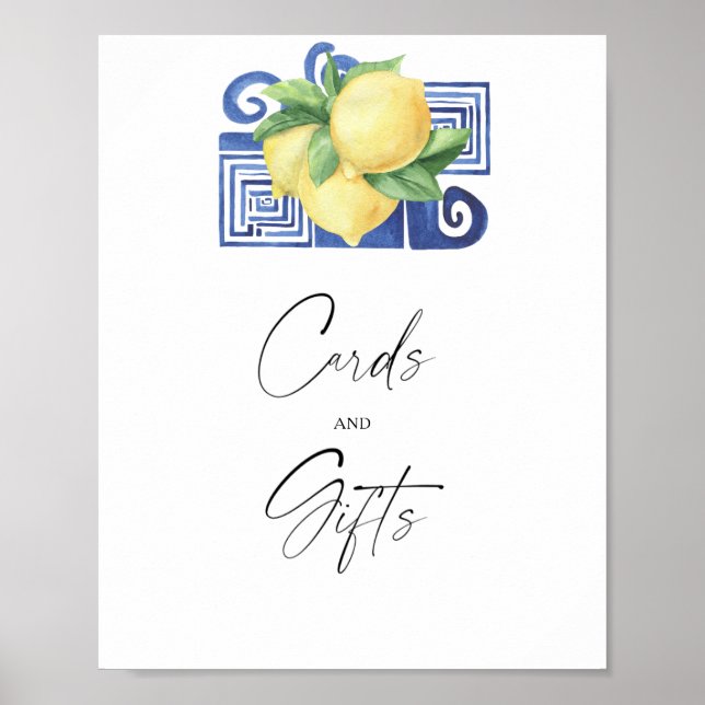 Citrus - Karten und Geschenke Poster (Vorne)