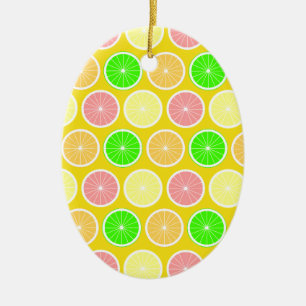 Citrus Keramik Ornament