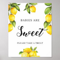 Citrus Lemon Babies sind süße Zeichen für Babydusc