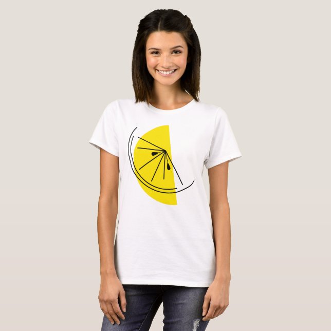 Citrus Lemon Ladys' T - Shirt (Vorne ganz)