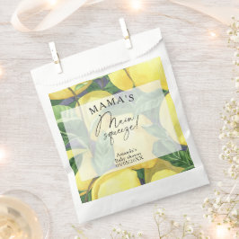 Citrus Lemon - Mama's wichtigste Babydusche Geschenktütchen